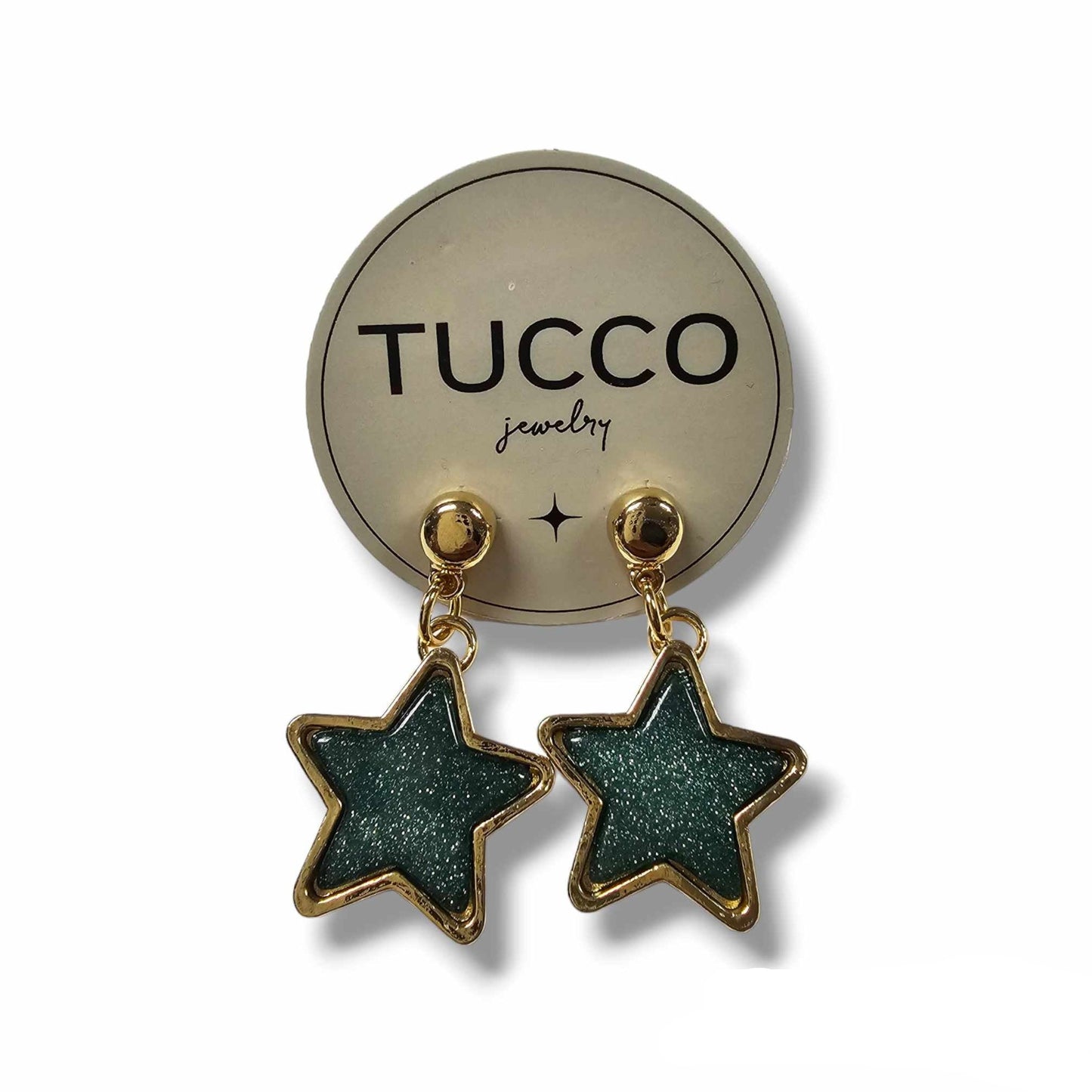 Super Star Collection Gold Dangle Earrings Tucco