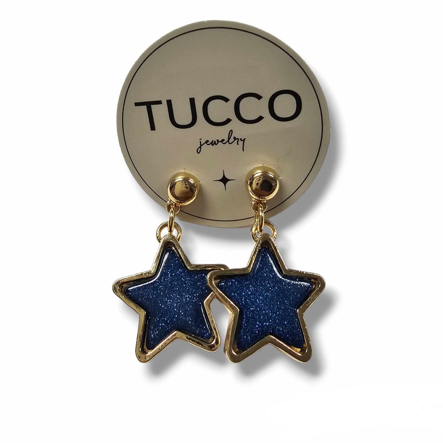 Super Star Collection Gold Dangle Earrings Tucco