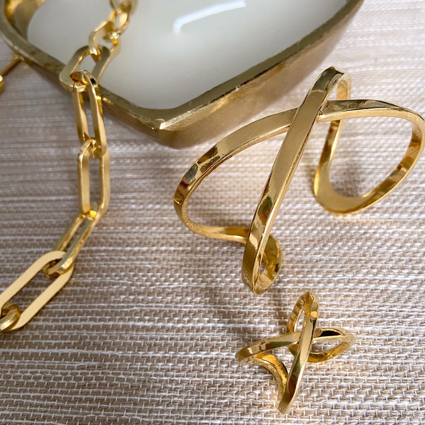 Gold Cross Bracelet Tucco