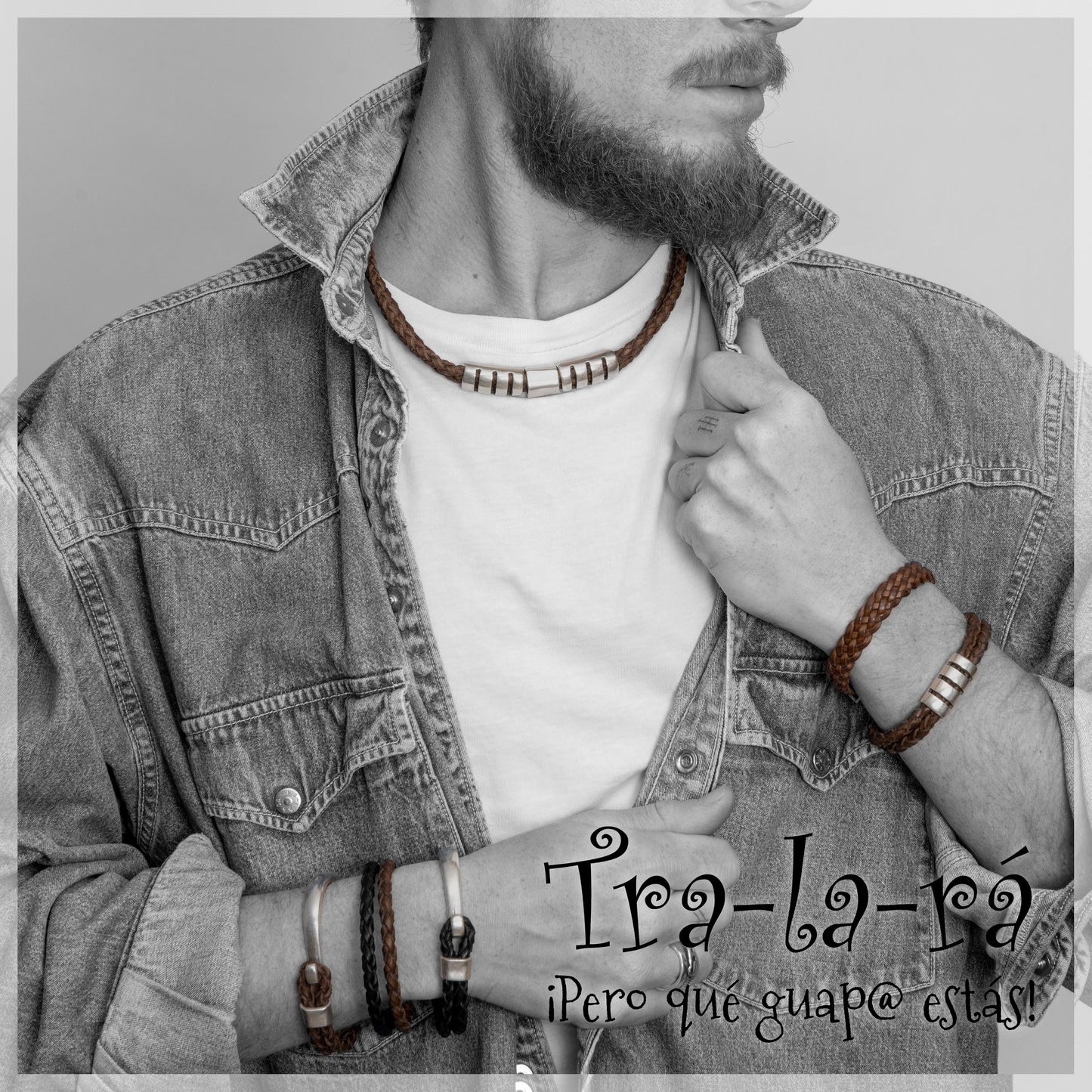 Leather Necklace Tralará