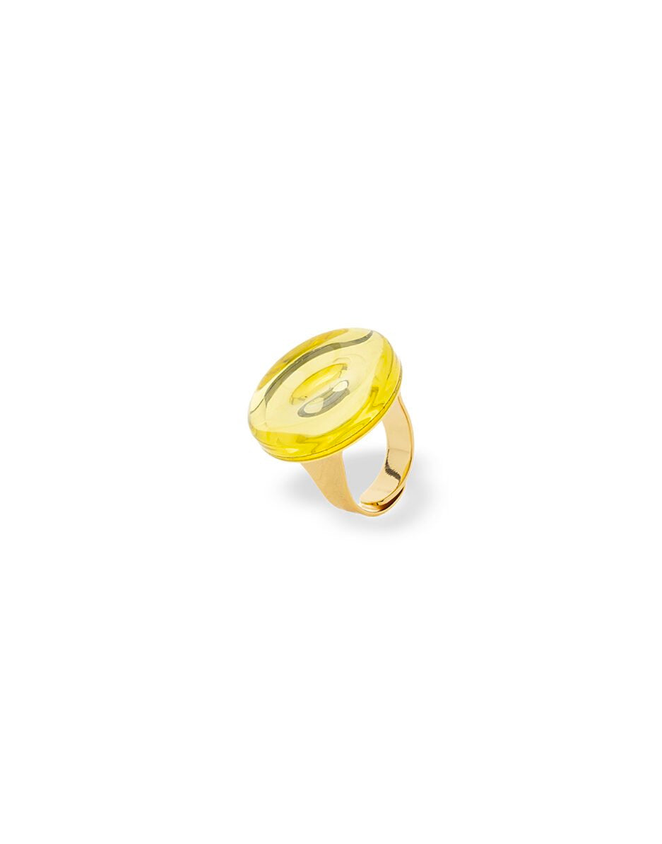 IRIDESCENT Yelolow Ring Antura