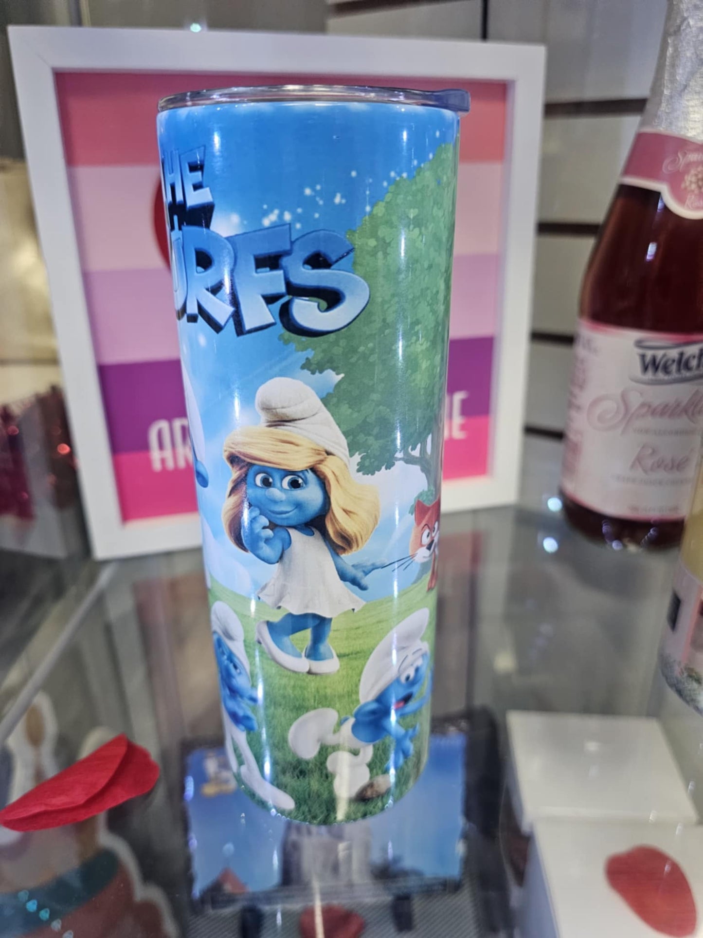 20oz Tumbler - Smurfs - Pitufos