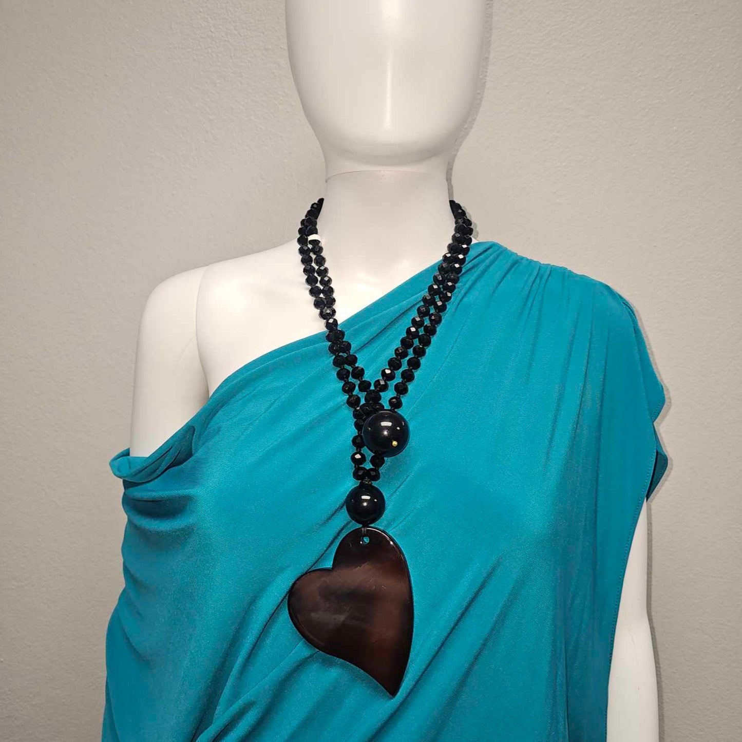 Cameo Black Necklace